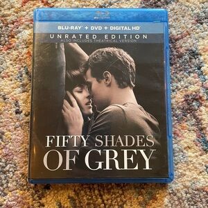 Warner Bros. Fifty Shades of Grey Blu-ray - Black and Blue